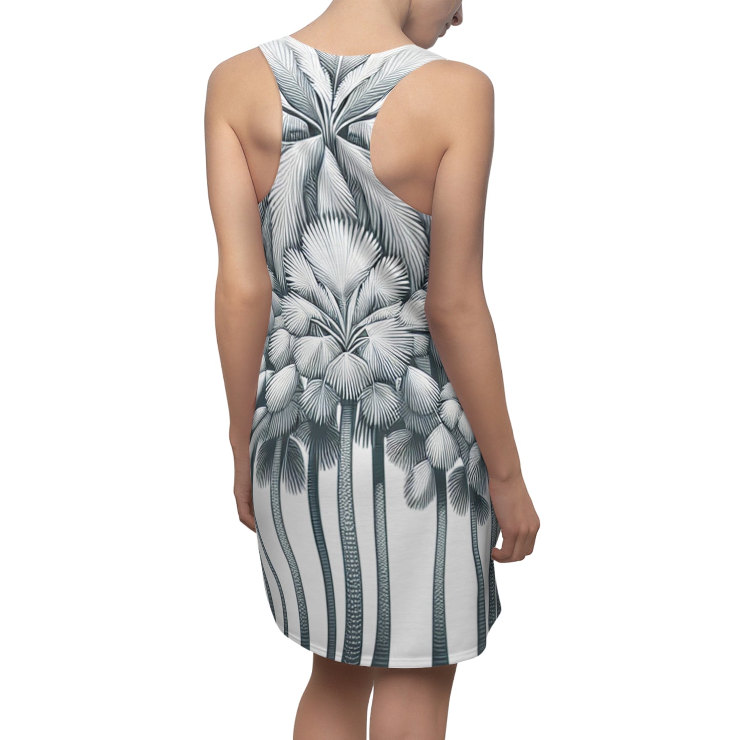 Palm Trees, Women's Racerback Dress