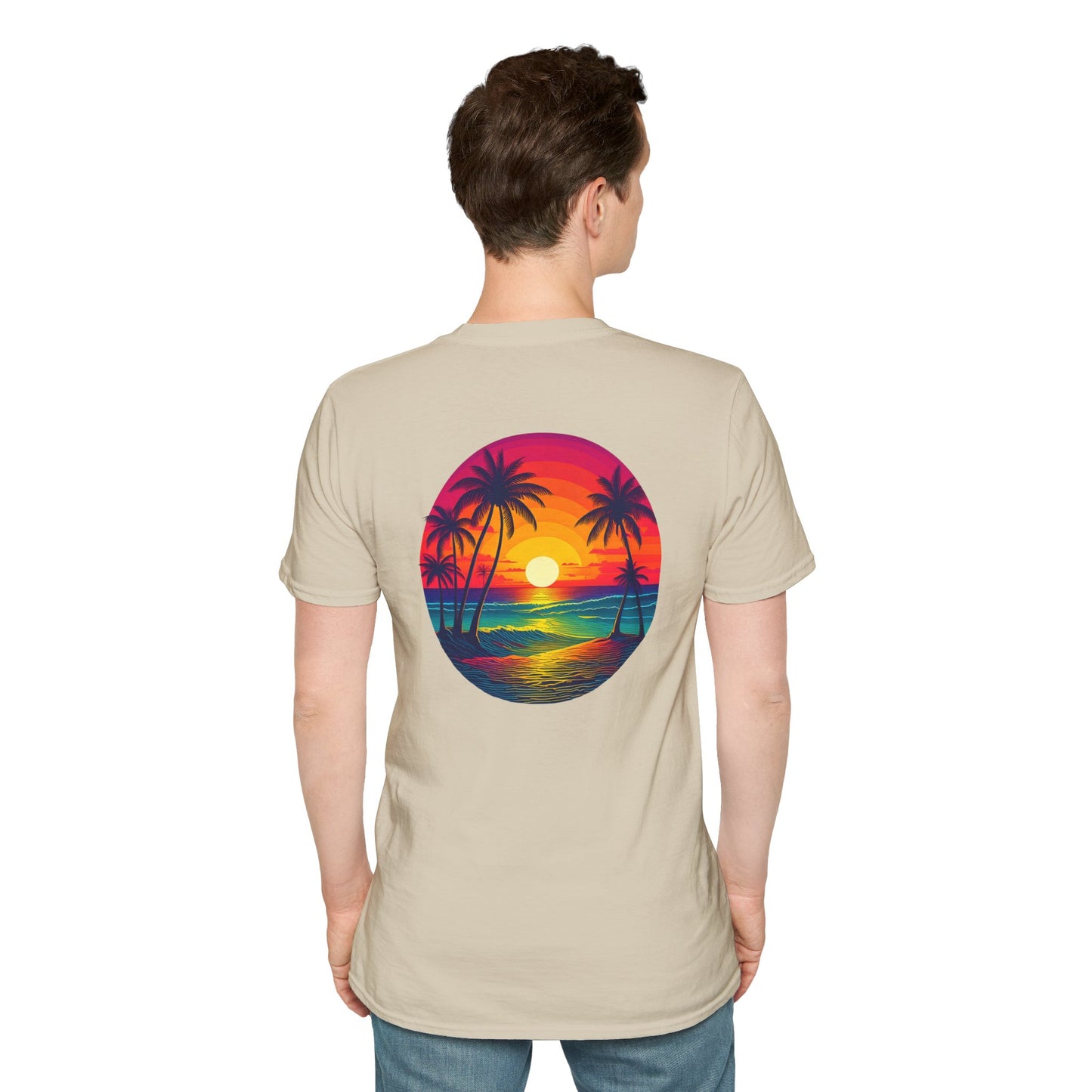 T-Shirt, Unisex Softstyle - Follow the Sun