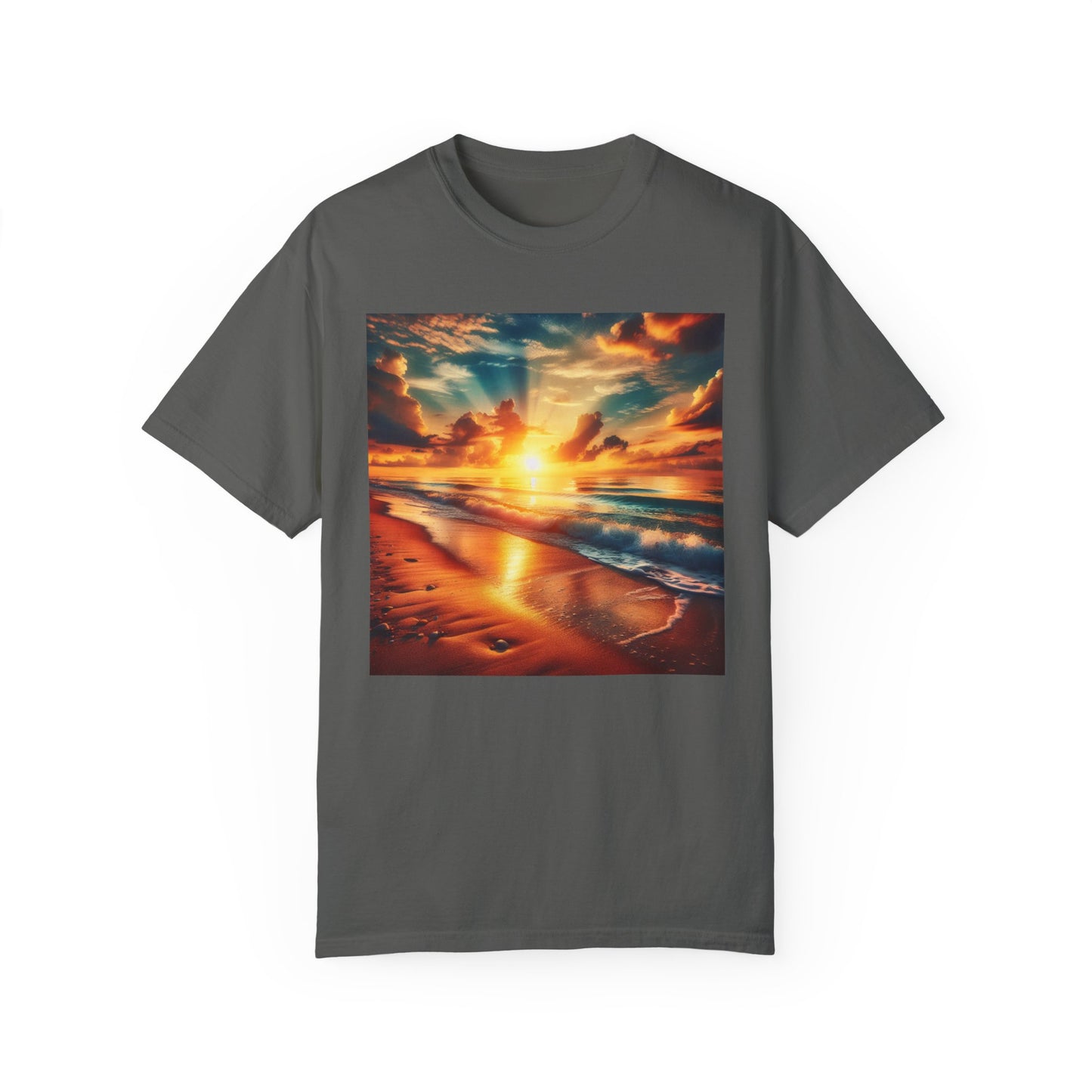 Sunrise at the beach, Unisex T-shirt - Original Prints Co