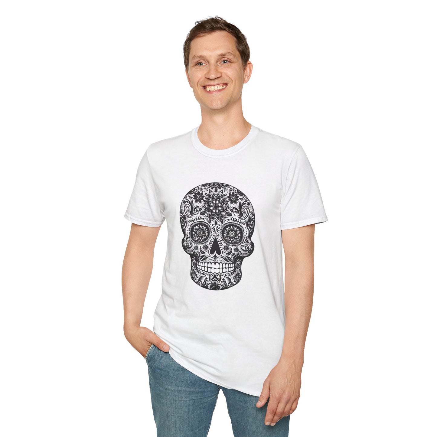 Skull - Unisex Softstyle T-Shirt